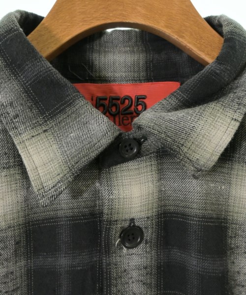 5525gallery（ゴーゴーニーゴーギャラリー）カジュアルシャツ 黒 サイズ:L/XL メンズ/2200726176111