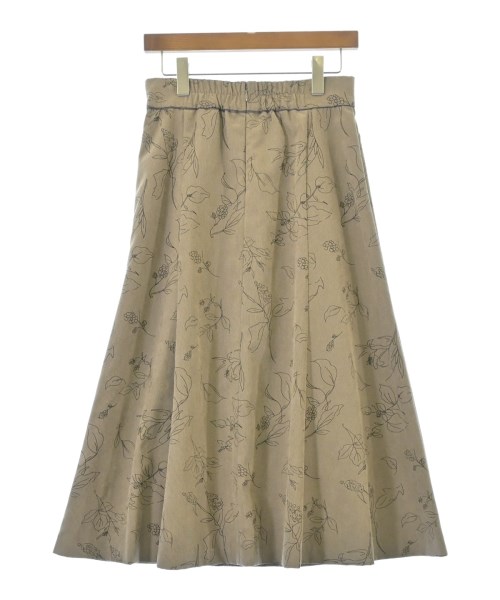 SHIPS colors（シップスカラーズ）ロング・マキシ丈スカート 茶 サイズ:M レディース/2200615653037