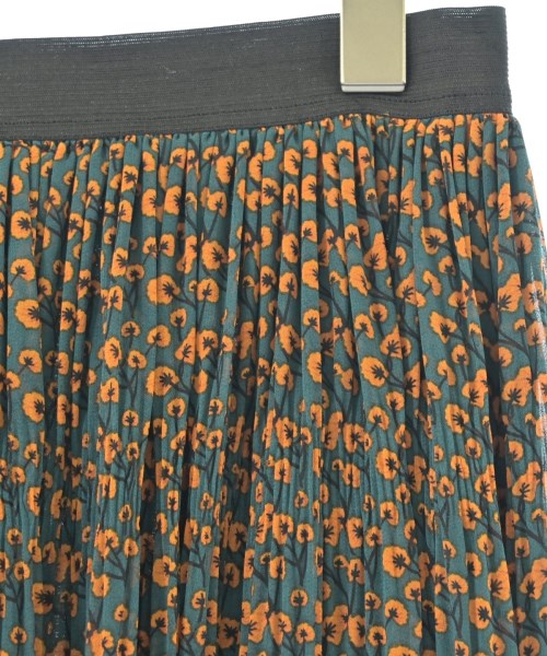 SHIPS colors（シップスカラーズ）ロング・マキシ丈スカート 緑 サイズ:F レディース/2200615653044