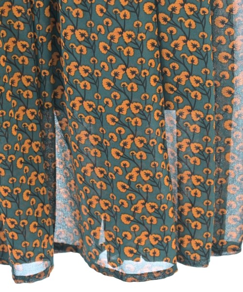 SHIPS colors（シップスカラーズ）ロング・マキシ丈スカート 緑 サイズ:F レディース/2200615653044