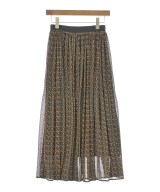 SHIPS colors（シップスカラーズ）ロング・マキシ丈スカート 緑 サイズ:F レディース/2200615653044