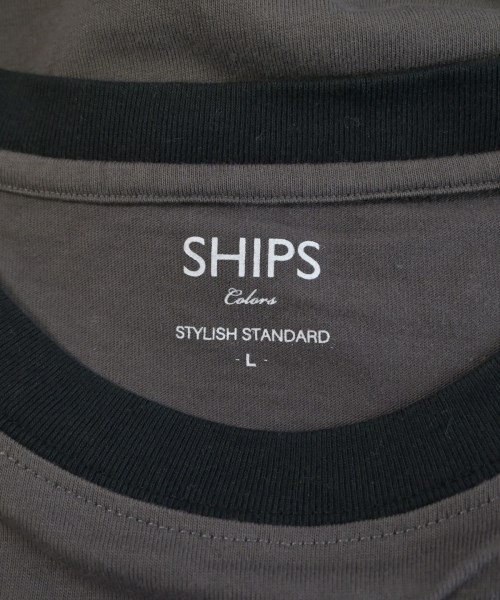 SHIPS colors（シップスカラーズ）Tシャツ・カットソー 茶 サイズ:L メンズ/2200629448063