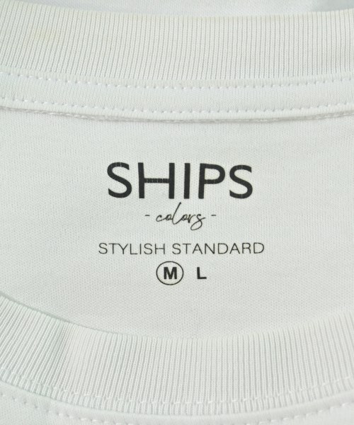 SHIPS colors（シップスカラーズ）Tシャツ・カットソー 白 サイズ:M メンズ/2200629431089