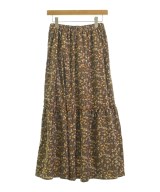 SHIPS colors（シップスカラーズ）ロング・マキシ丈スカート 茶 サイズ:-(M位) レディース/2200641898105