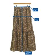 SHIPS colors（シップスカラーズ）ロング・マキシ丈スカート 茶 サイズ:-(M位) レディース/2200641898105