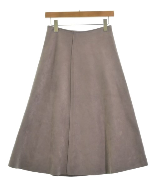 SHIPS colors（シップスカラーズ）ロング・マキシ丈スカート 紫 サイズ:M レディース/2200627462016