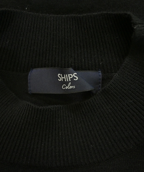 SHIPS colors（シップスカラーズ）ニット・セーター 黒 サイズ:ONE レディース/2200613682046