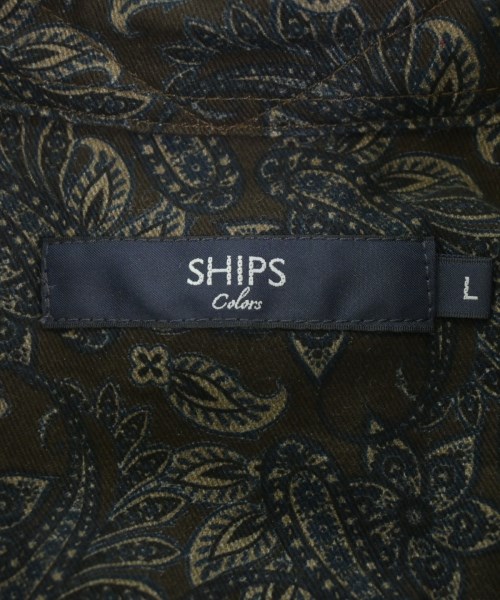 SHIPS colors（シップスカラーズ）カジュアルシャツ 茶 サイズ:L メンズ/2200616529058