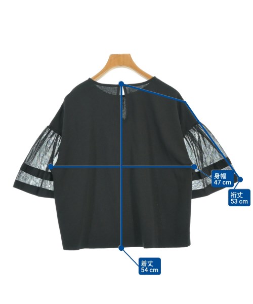 SHIPS colors（シップスカラーズ）Tシャツ・カットソー 黒 サイズ:F レディース/2200673516053