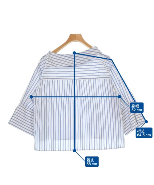 SHIPS colors（シップスカラーズ）カジュアルシャツ 白 サイズ:F レディース/2200670636051