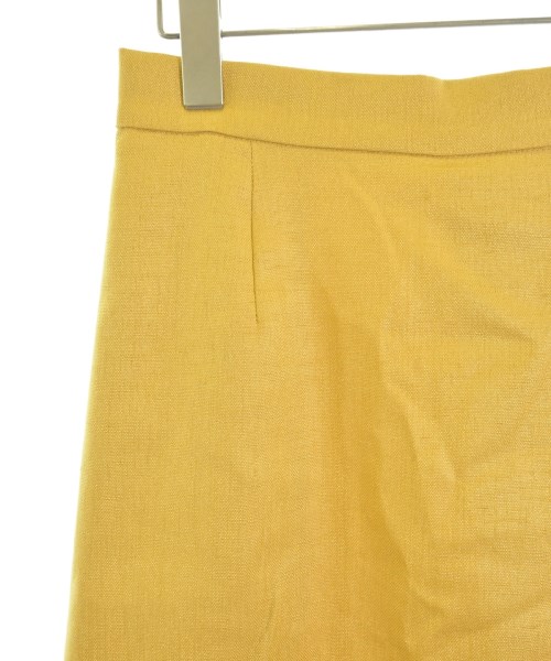 SHIPS colors（シップスカラーズ）ロング・マキシ丈スカート 黄 サイズ:M レディース/2200656644056