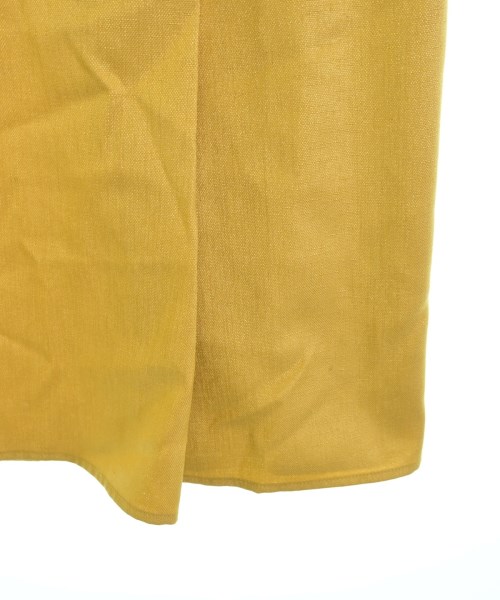 SHIPS colors（シップスカラーズ）ロング・マキシ丈スカート 黄 サイズ:M レディース/2200656644056