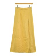 SHIPS colors（シップスカラーズ）ロング・マキシ丈スカート 黄 サイズ:M レディース/2200656644056