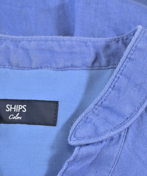 SHIPS colors（シップスカラーズ）シャツワンピース 青 サイズ:F レディース/2200708408049
