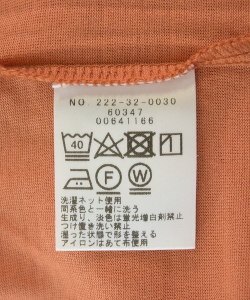 SHIPS colors（シップスカラーズ）Tシャツ・カットソー オレンジ サイズ:F レディース/2200711779044