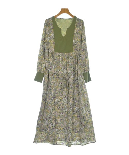 SHIPS colors(シップスカラーズ)ワンピース 緑 サイズ:F/2200635595065