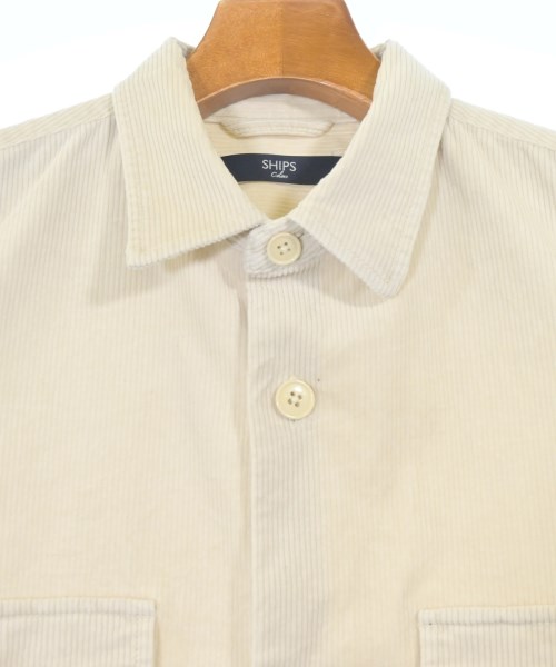 SHIPS colors（シップスカラーズ）カジュアルシャツ 白 サイズ:M メンズ/2200647314081