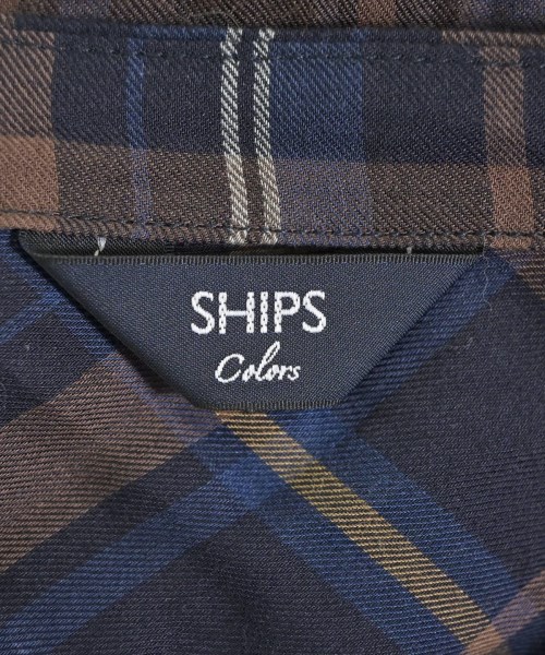SHIPS colors（シップスカラーズ）シャツワンピース 青 サイズ:-(M位) レディース/2200696841101