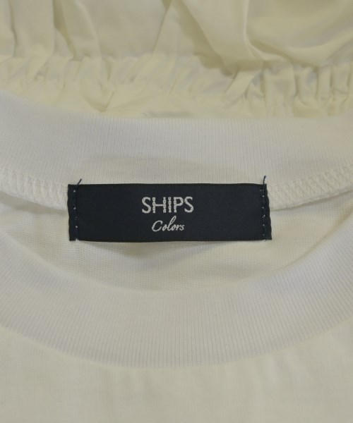 SHIPS colors（シップスカラーズ）Tシャツ・カットソー 白 サイズ:F レディース/2200700501137