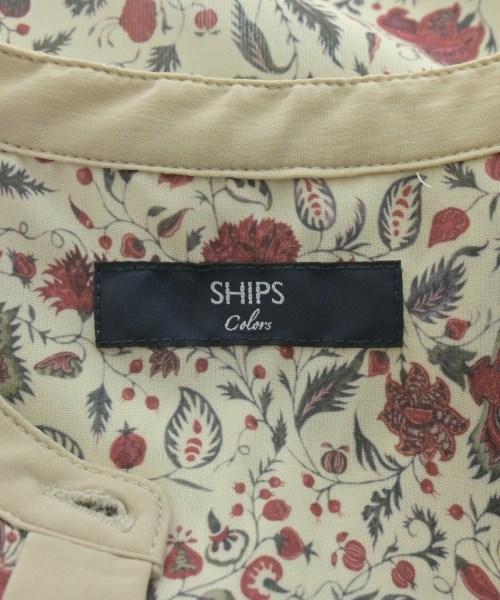 SHIPS colors（シップスカラーズ）ブラウス ベージュ サイズ:ONE レディース/2200660495019