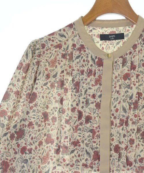 SHIPS colors（シップスカラーズ）ブラウス ベージュ サイズ:ONE レディース/2200660495019