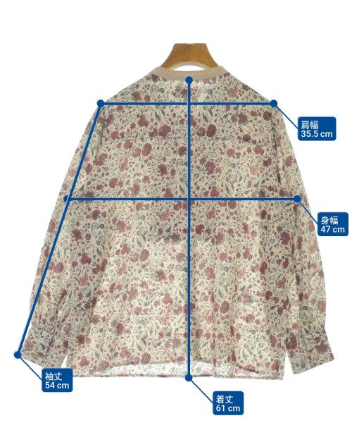 SHIPS colors（シップスカラーズ）ブラウス ベージュ サイズ:ONE レディース/2200660495019