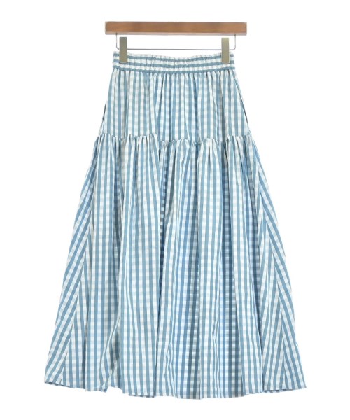 SHIPS colors（シップスカラーズ）ロング・マキシ丈スカート 青 サイズ:-(M位) レディース/2200661019054