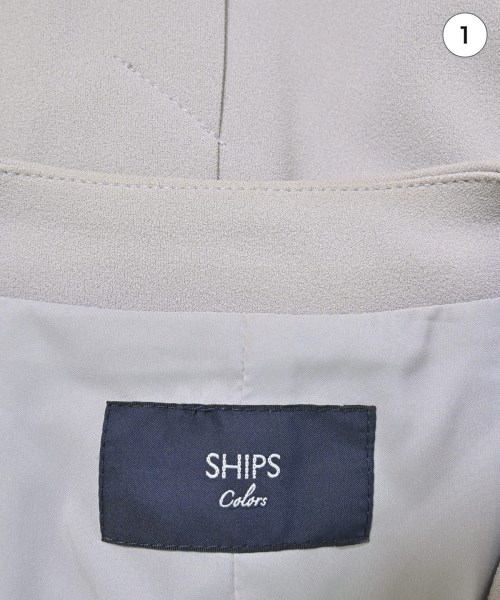 SHIPS colors（シップスカラーズ）ジャケット ベージュ サイズ:M レディース/2200663754014