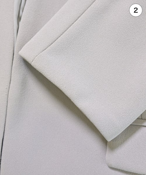 SHIPS colors（シップスカラーズ）ジャケット ベージュ サイズ:M レディース/2200663754014