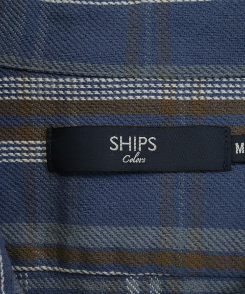 SHIPS colors（シップスカラーズ）カジュアルシャツ 青 サイズ:M メンズ/2200661540022