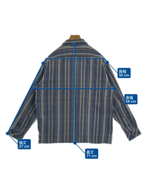 SHIPS colors（シップスカラーズ）カジュアルシャツ 青 サイズ:M メンズ/2200661540022