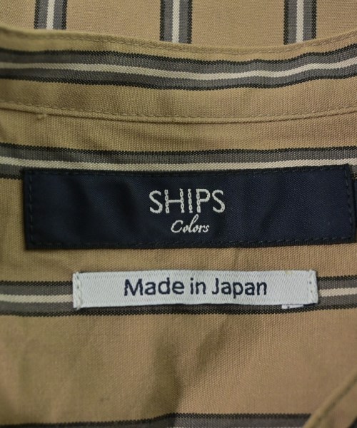 SHIPS colors（シップスカラーズ）カジュアルシャツ ベージュ サイズ:M メンズ/2200668925082