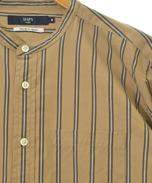 SHIPS colors（シップスカラーズ）カジュアルシャツ ベージュ サイズ:M メンズ/2200668925082