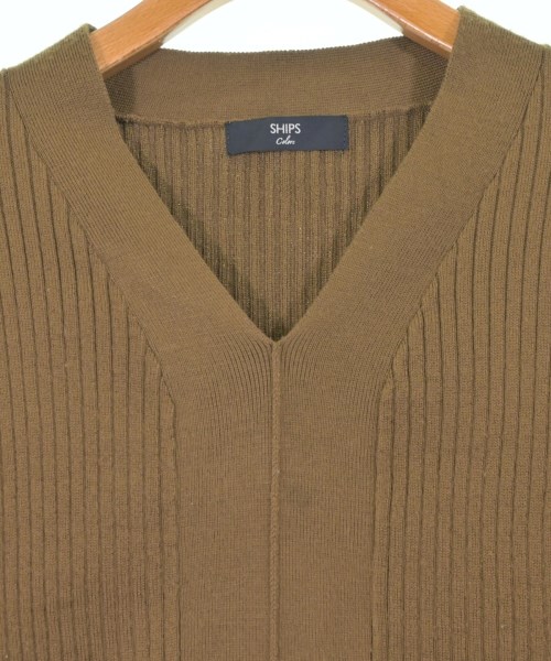 SHIPS colors（シップスカラーズ）ニット・セーター 茶 サイズ:ONE レディース/2200668209021