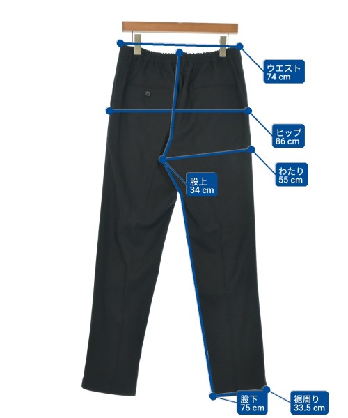SHIPS colors（シップスカラーズ）スラックス 黒 サイズ:XL メンズ/2200728217027
