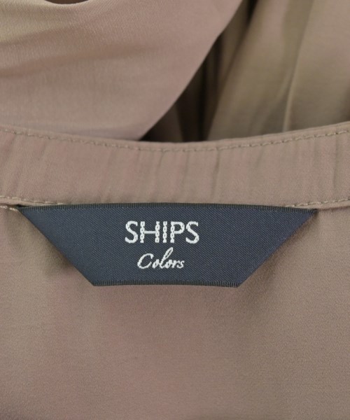 SHIPS colors（シップスカラーズ）ブラウス 茶 サイズ:F レディース/2200677778020