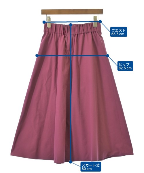SHIPS colors（シップスカラーズ）ロング・マキシ丈スカート ピンク サイズ:M レディース/2200688356286