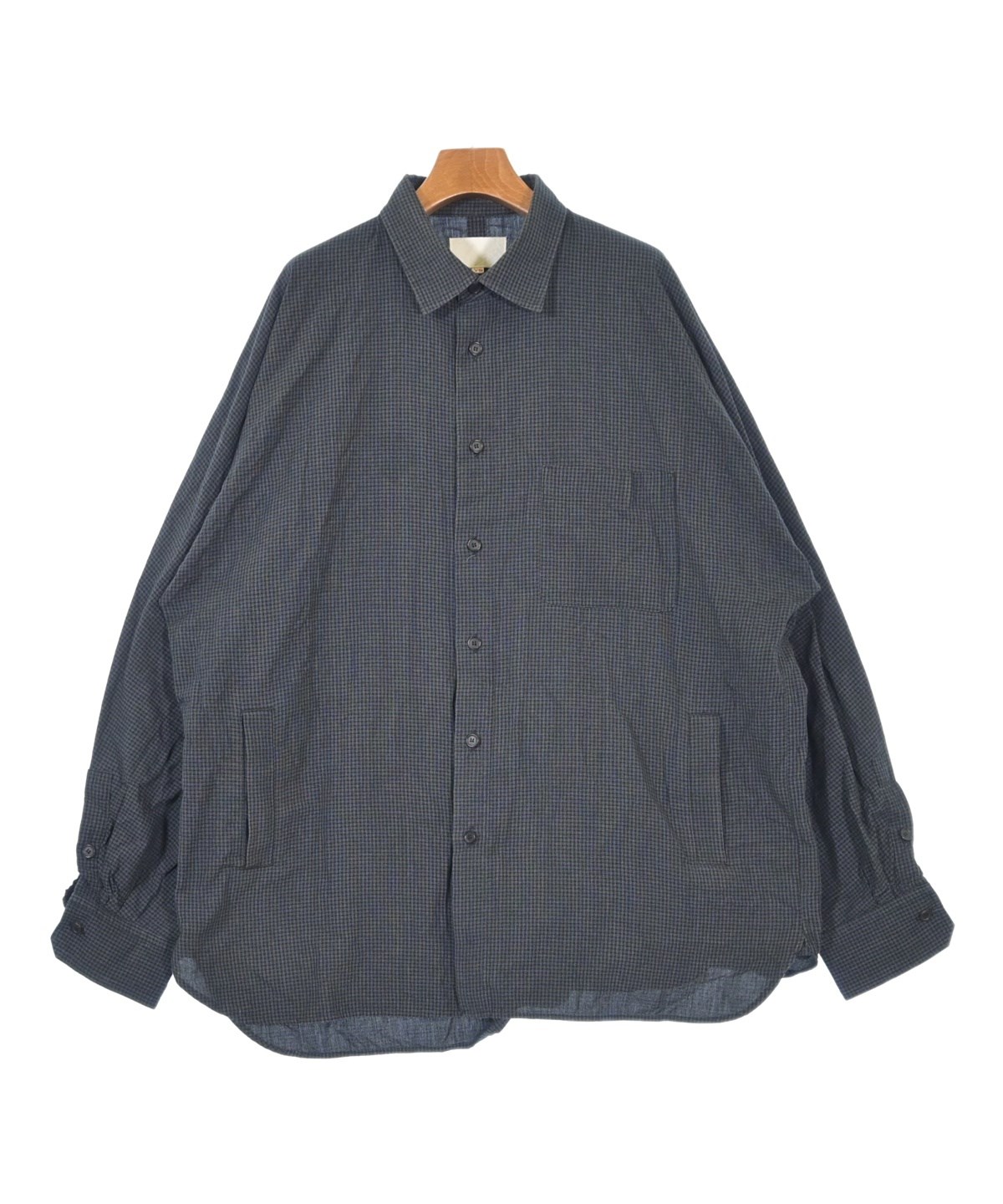 yako様 Y's BORN PRODUCT] COTTON TWILL DEFORMED SLEEVE SHIRT(XS