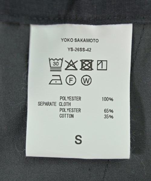 yoko sakamoto（ヨーコサカモト）その他 グレー サイズ:S メンズ/2200707968155