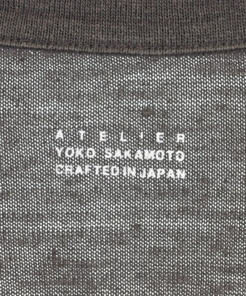 yoko sakamoto（ヨーコサカモト）ポロシャツ 茶 サイズ:L メンズ/2200721709093