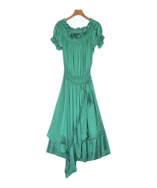 ROSSELLA JARDINI(ロッセーラヤルディーニ)ワンピース 緑 サイズ:-(XS位)/2200662025016