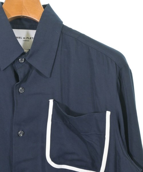 DANIEL w. FLETCHER（ダニエルフレッチャー）カジュアルシャツ 紺 サイズ:S メンズ/2200620787246