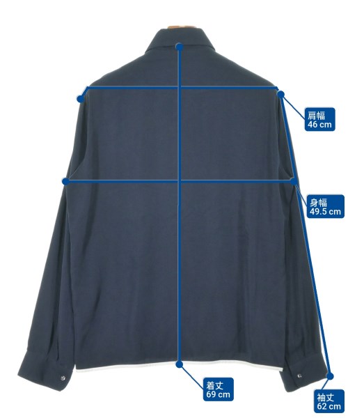 DANIEL w. FLETCHER（ダニエルフレッチャー）カジュアルシャツ 紺 サイズ:S メンズ/2200620787246