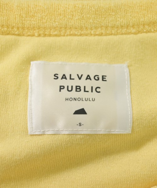 SALVAGE PUBLIC（サルベージパブリック）Tシャツ・カットソー 黄 サイズ:S メンズ/2200628238146
