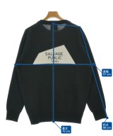 SALVAGE PUBLIC（サルベージパブリック）ニット・セーター 黒 サイズ:L メンズ/2200627976018