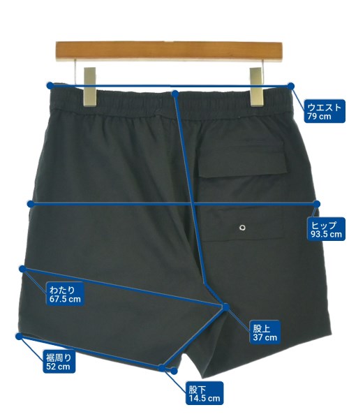 SALVAGE PUBLIC（サルベージパブリック）ショートパンツ 黒 サイズ:30(M位) メンズ/2200643542235
