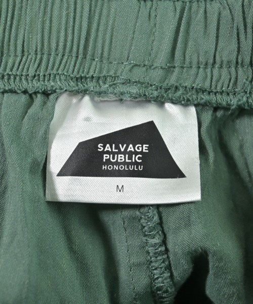 SALVAGE PUBLIC（サルベージパブリック）ショートパンツ 緑 サイズ:M メンズ/2200651970068