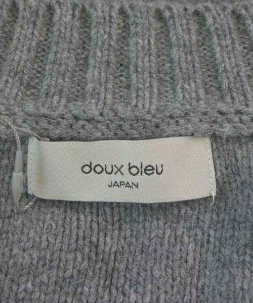 doux bleu（ドゥブルー）ベスト グレー サイズ:F レディース/2200627875113