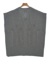 doux bleu（ドゥブルー）ベスト グレー サイズ:F レディース/2200627875113