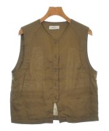 doux bleu（ドゥブルー）ベスト 茶 サイズ:F レディース/2200622977164